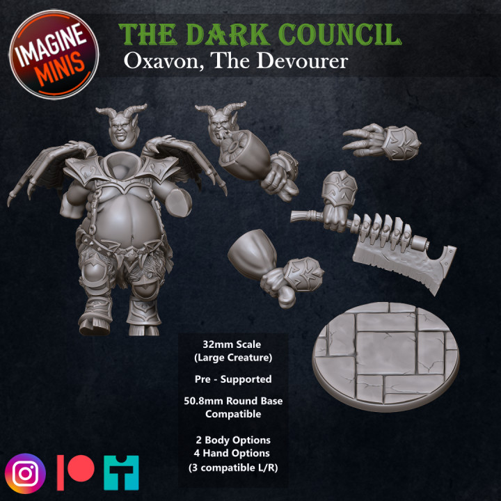 The Dark Council - Oxavon, The Devourer