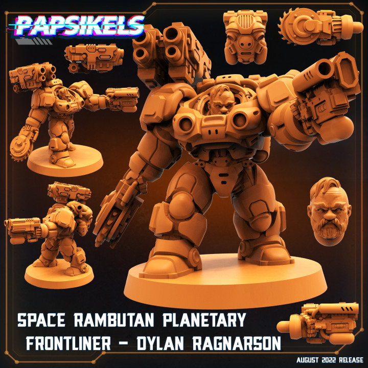 SPACE RAMBUTAN PLANETARY FRONTLINER DYLAN RAGNARSON image