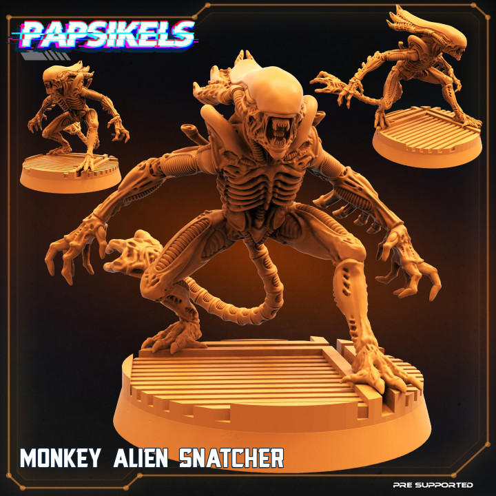 MONKEY ALIEN SNATCHER