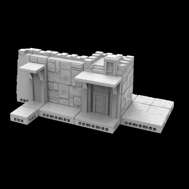 IR01S046 Outer Fortress City Wall :: Incredible Realms Nulan & Tinjan