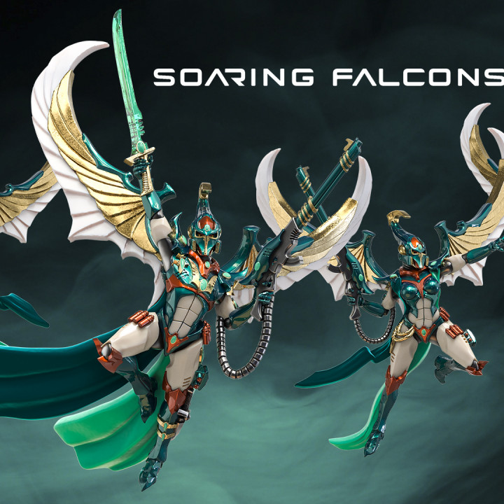 Soaring Falcons image