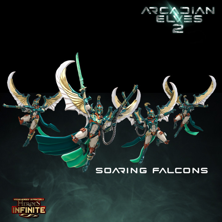 Soaring Falcons image