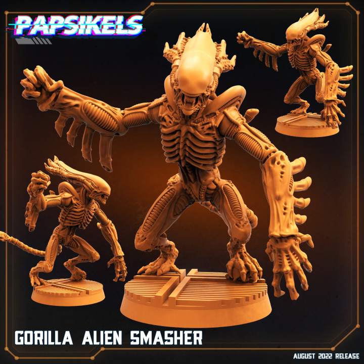 GORILLA ALIEN SMASHER image