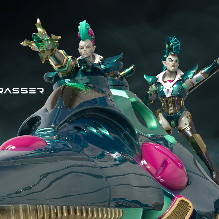 Quasar Harasser