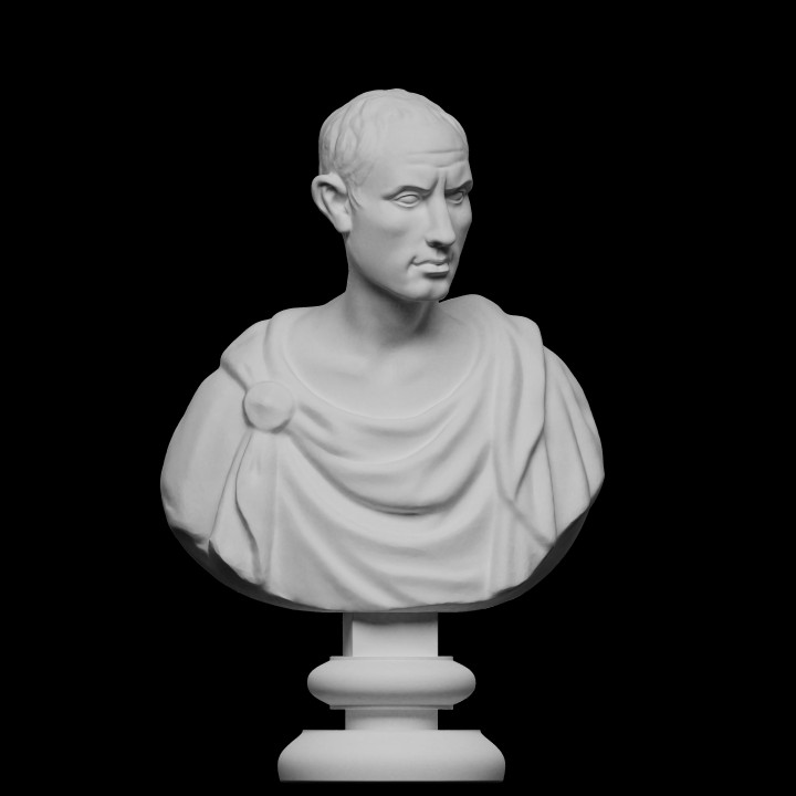 Modern portrait bust known as Scipio