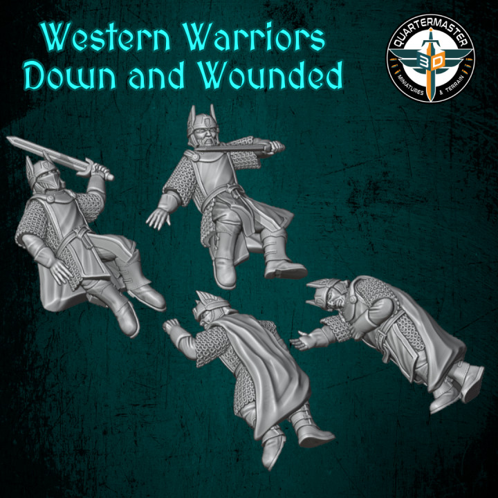 Western Warriors Down and Wounded image