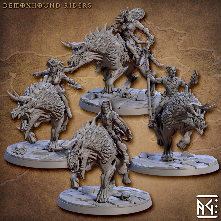 Baal's Demonhound Riders (City of Intrigues)