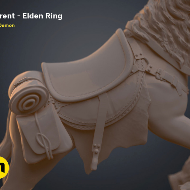 Torrent – Elden Ring Statue and Miniature