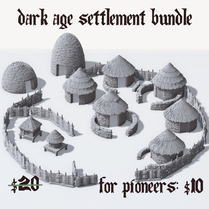 DARK AGE SETTLEMENT BUNDLE (non-pioneers)'s Cover
