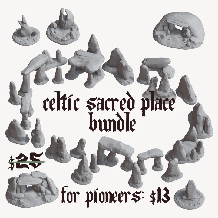 CELTIC SACRED PLACE BUNDLE (non-pioneers)'s Cover