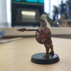 Picture of print of Skeleton Spartan Soldier 3 - Pre supported