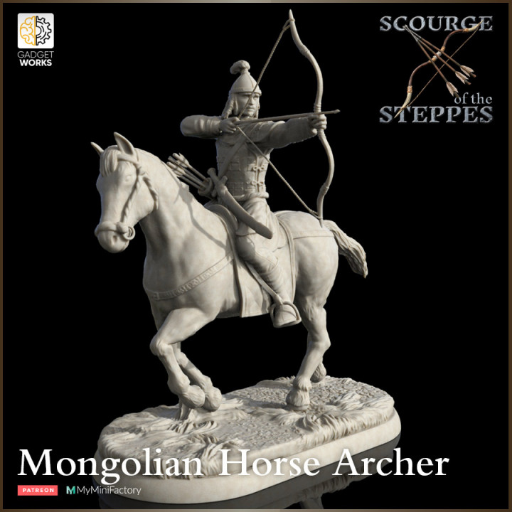 2 Mongolian Horse Archers - Scourge of the Steppes image