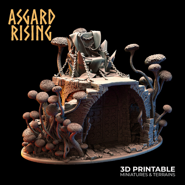 Goblin King's Throne /Terrain/ /Pre-supported/ image