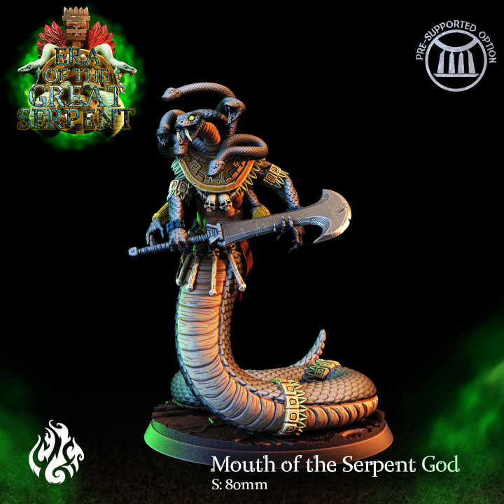 Mouth of the Serpent God image
