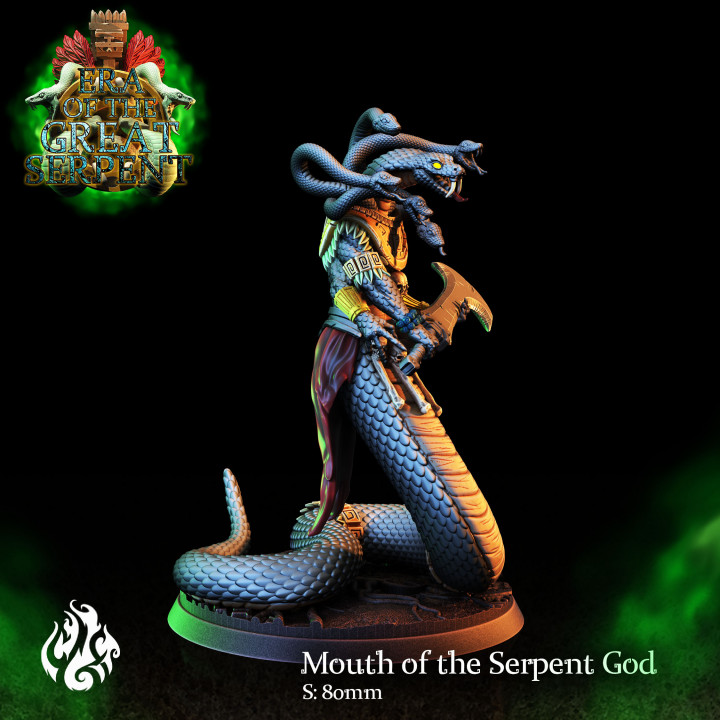 Mouth of the Serpent God image