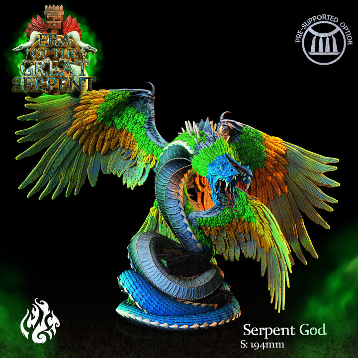 Serpent God image