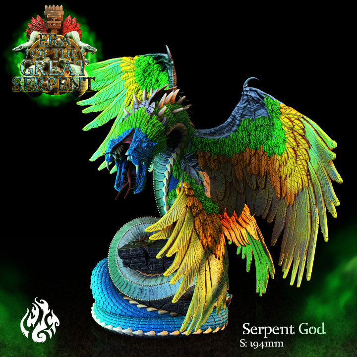 Serpent God image