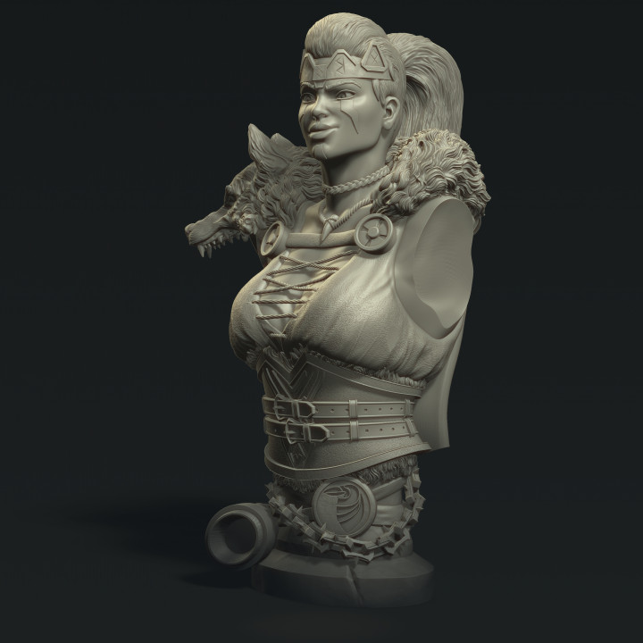 Viking Queen Bust image
