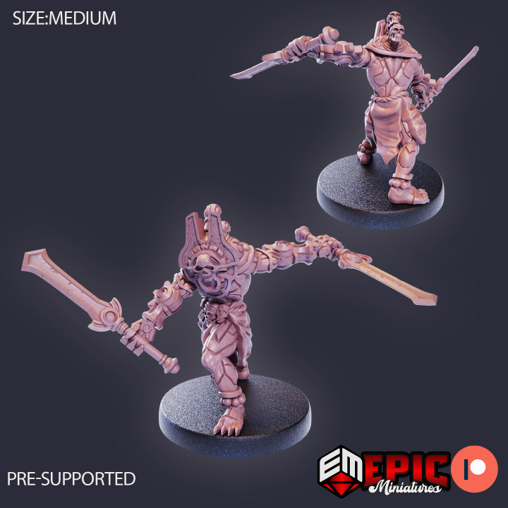 Devoted Decapitator Swords / Aztec Warrior / Temple Guardian / Jungle Tribe / Forest Encounter