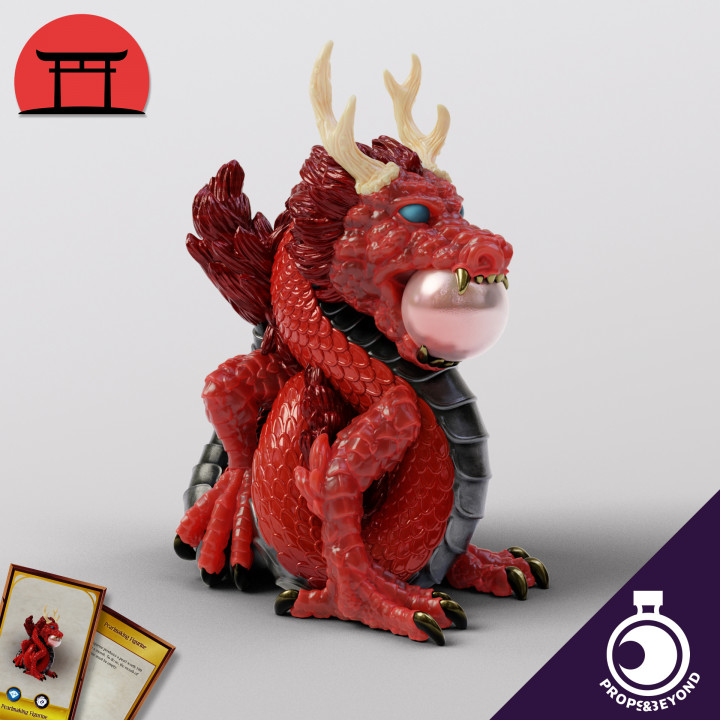 Pearlmaking Dragon Figurine image