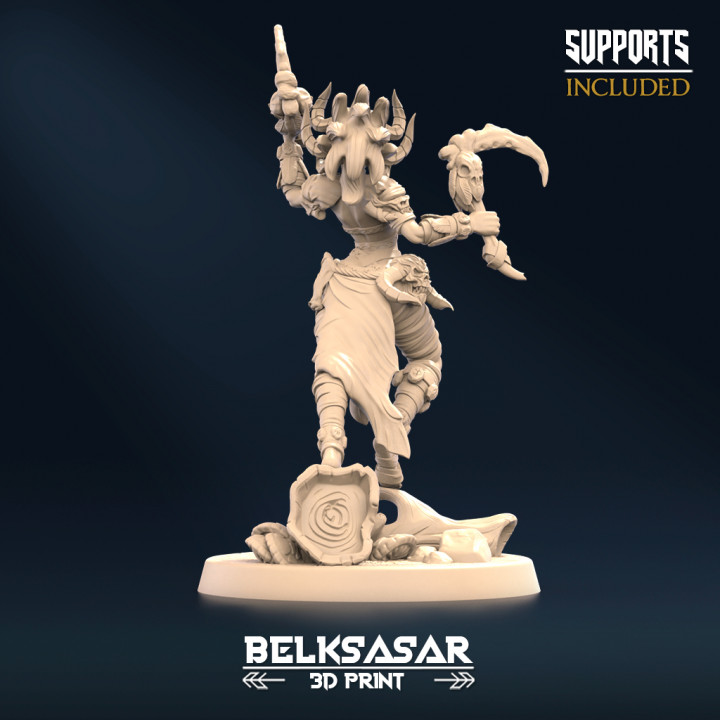 3D Printable Huntress of Deception B by belksasar 3dprint