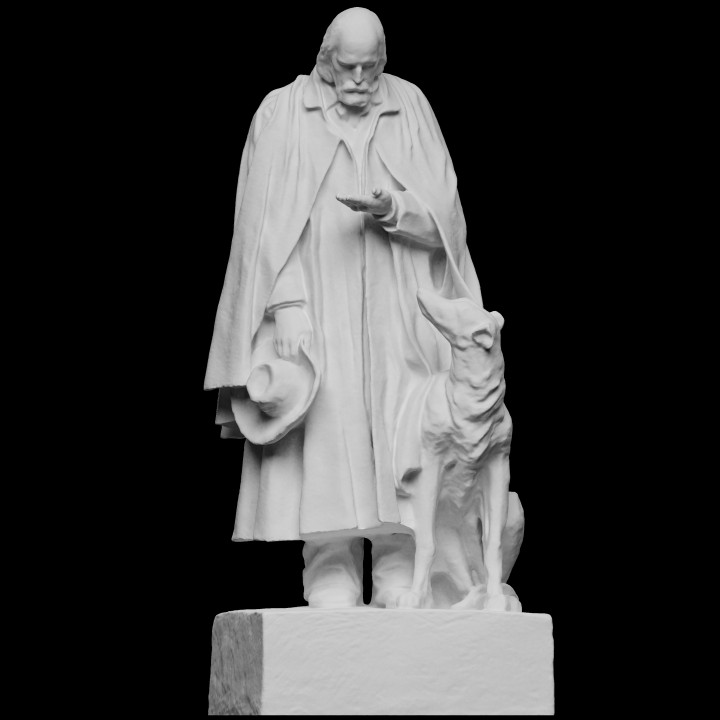 Small sculpture of Tennyson image