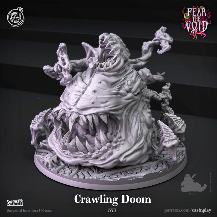Crawling Doom (Pre-Supported) image