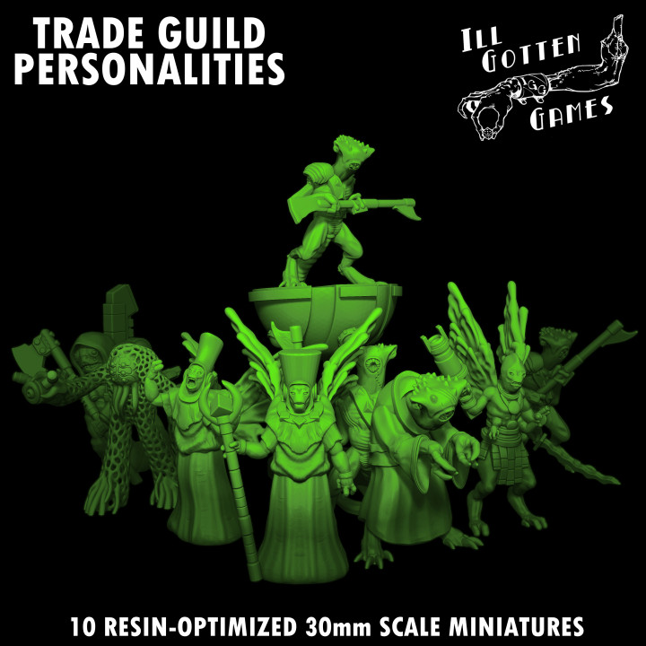 Iolosian Trade Guild: Personalities image