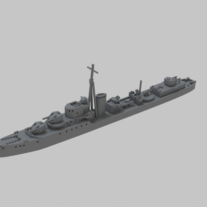 Royal Navy WW2 L class destroyer image