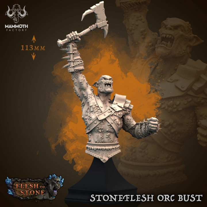 Stoneflesh Orc Bust image