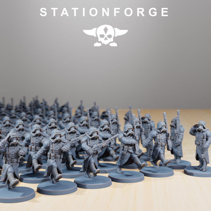 Grimguard Marching Poses image