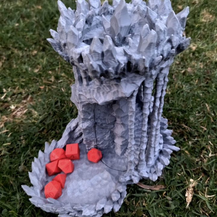Crystal dice tower image