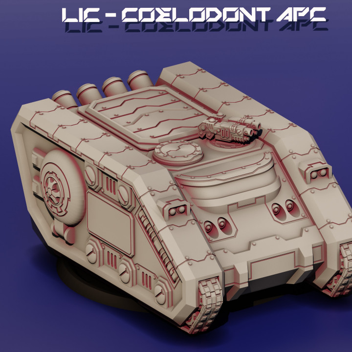 LIC SMP - Coelodont troop transport