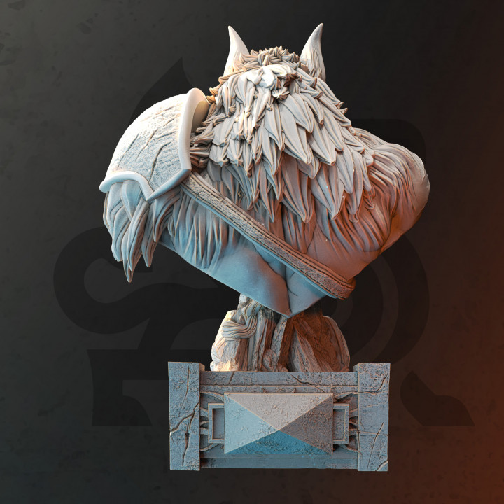 Bust of Lucian Grey shops - Wolf Form