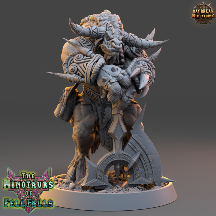 King Aristemnes Gracci - The Minotaurs of Fell Falls image