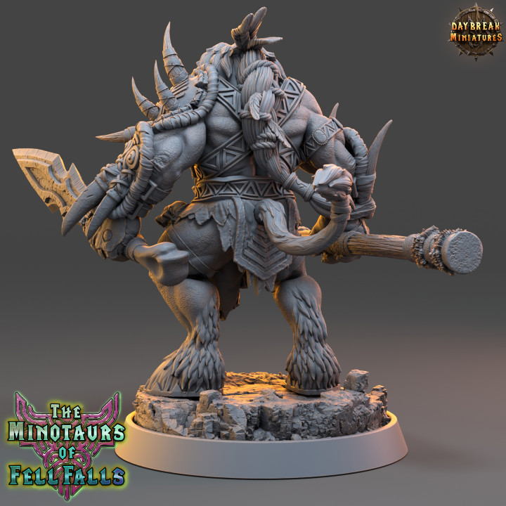 Tumnus Greathoove - The Minotaurs of Fell Falls image