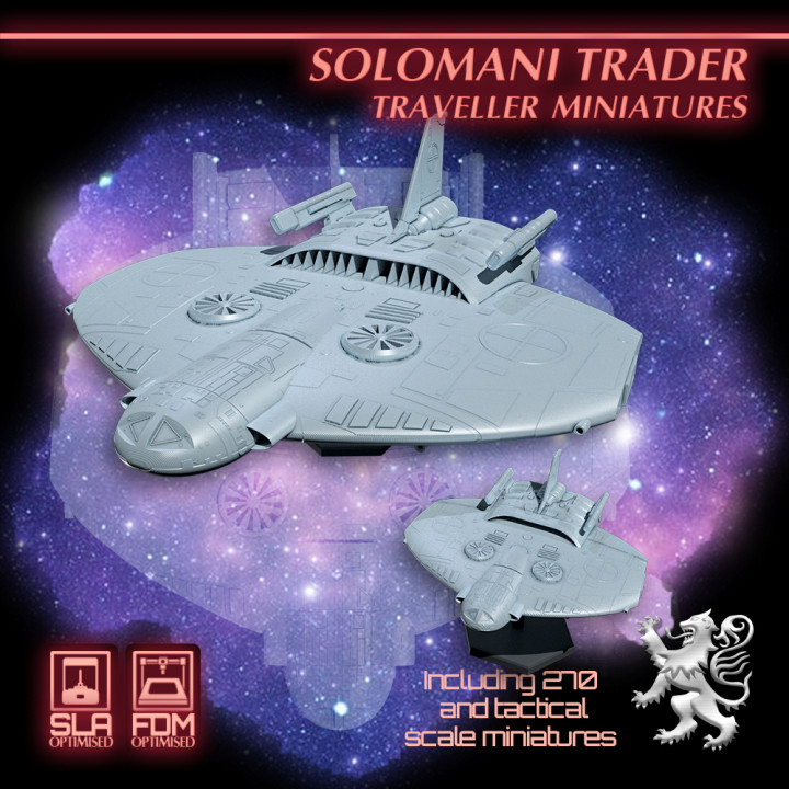 Solomani Trader Traveller Miniatures image