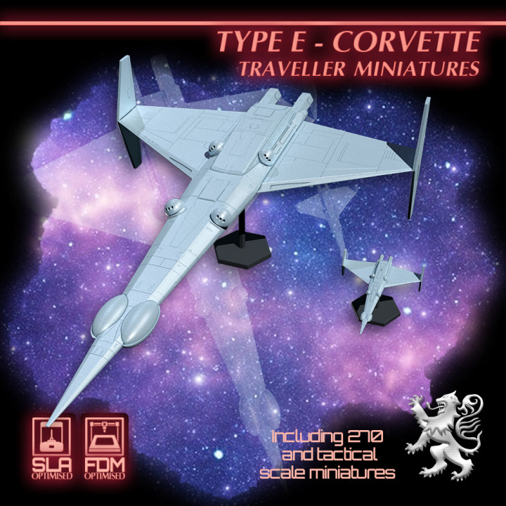 Type E - Corvette Traveller Miniatures image