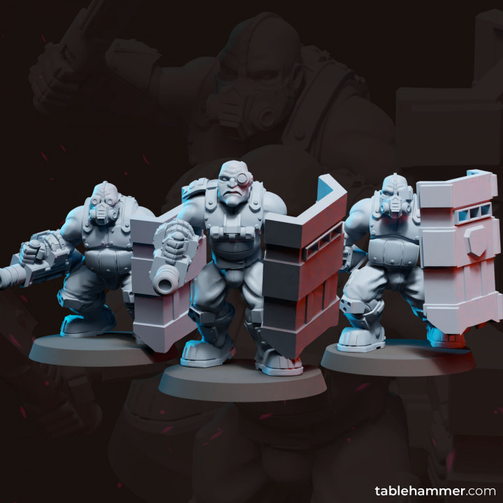 HARVEST IV – CORE COLLECTION – 3D-printable wargaming miniatures & terrain image