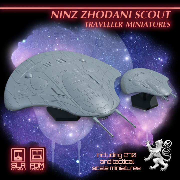Ninz Zhodani Scout Traveller Miniatures image