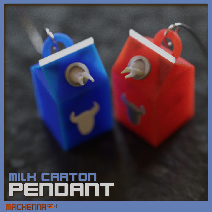 Milk Carton Earrings image