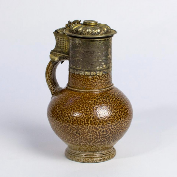 Stoneware drinking-jug image