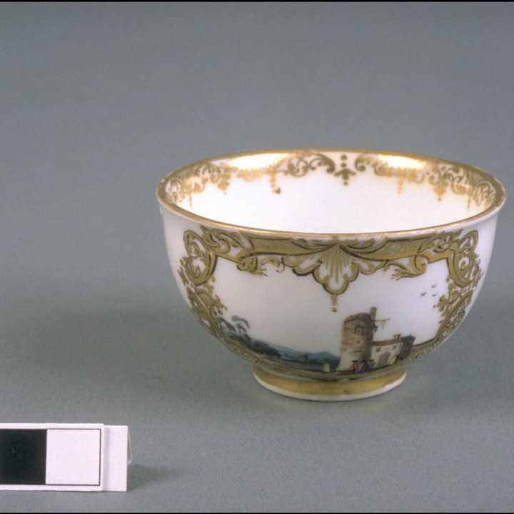 Porcelain tea-bowl image