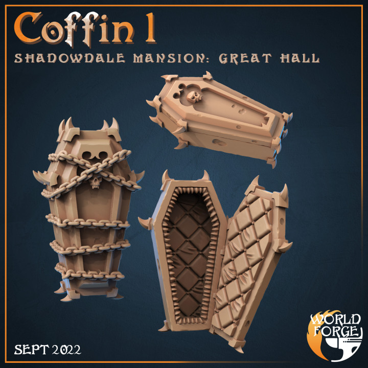 Gothic Coffins Set image