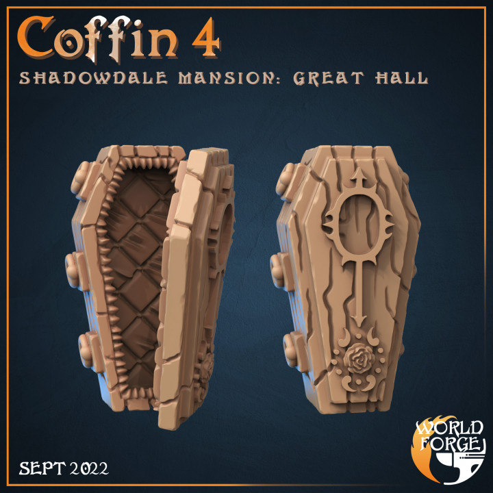 Gothic Coffins Set image