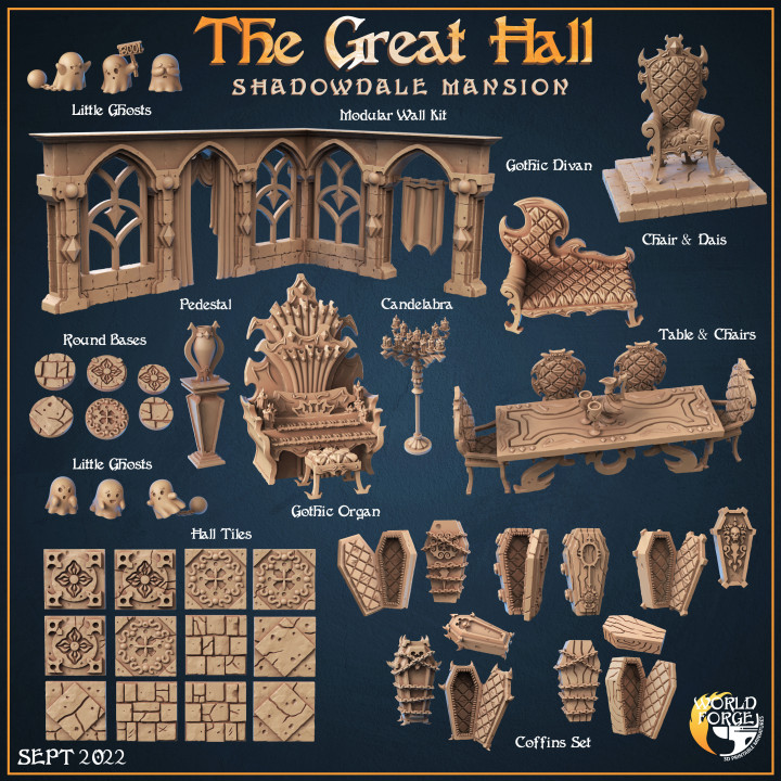 The Great Hall: Shadowdale Mansion