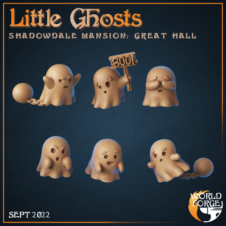 Little Ghosts x6 image