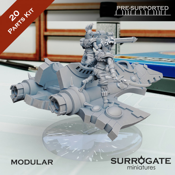 Void Walker/Runner, Surrogate Miniatures August Vehicle Unit Release image