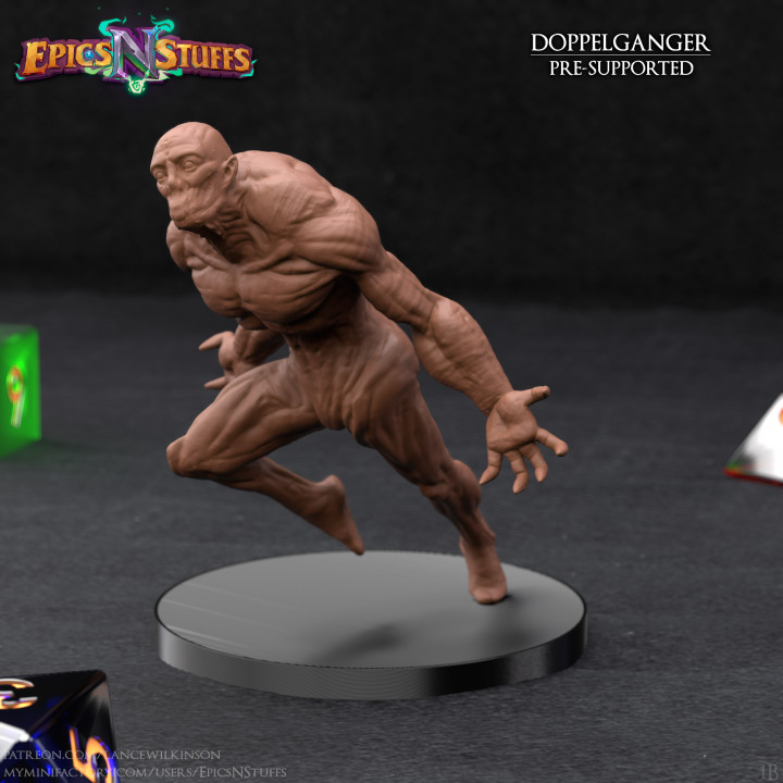 Doppelganger 1B Miniature - Pre-Supported