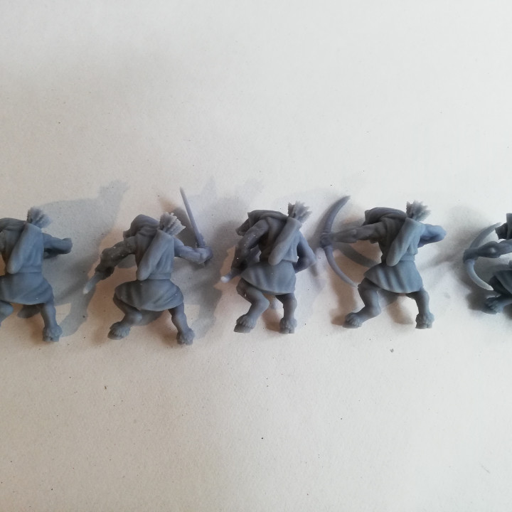 Boarc Archer Boy Miniatures (32mm, modular)